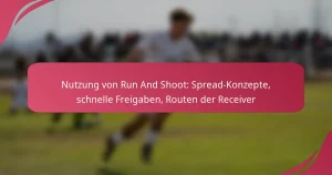 Nutzung von Run And Shoot: Spread-Konzepte, schnelle Freigaben, Routen der Receiver